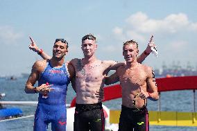 Marc-Antoine Olivier Takes Bronze in 5km Open Water - Singapore