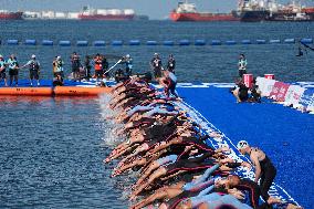 Marc-Antoine Olivier Takes Bronze in 5km Open Water - Singapore