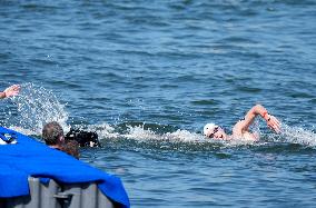 Marc-Antoine Olivier Takes Bronze in 5km Open Water - Singapore