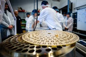 Annie Genevard Visits Panzani Plant - France