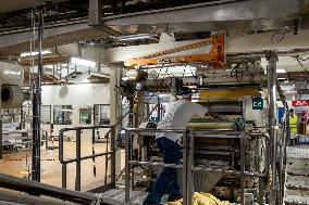 Annie Genevard Visits Panzani Plant - France