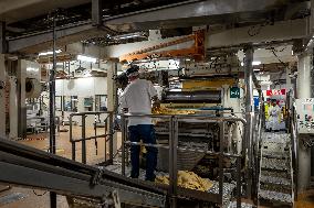 Annie Genevard Visits Panzani Plant - France