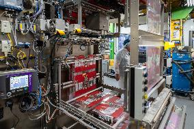 Annie Genevard Visits Panzani Plant - France