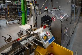 Annie Genevard Visits Panzani Plant - France