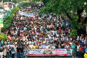 Jubo Dal Protests Law and Order Issues in Dhaka - Bangladesh