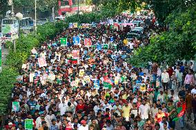 Jubo Dal Protests Law and Order Issues in Dhaka - Bangladesh