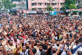 Jubo Dal Protests Law and Order Issues in Dhaka - Bangladesh