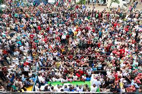 Jubo Dal Protests Law and Order Issues in Dhaka - Bangladesh