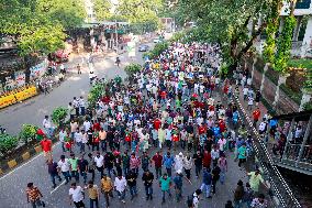 Jubo Dal Protests Law and Order Issues in Dhaka - Bangladesh