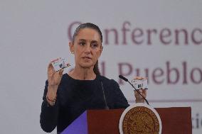 President Claudia Sheinbaum Holds Briefing - Mexico