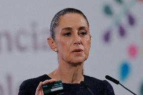 President Claudia Sheinbaum Holds Briefing - Mexico