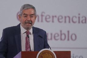 President Claudia Sheinbaum Holds Briefing - Mexico