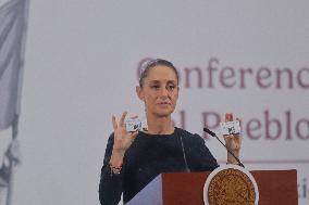 President Claudia Sheinbaum Holds Briefing - Mexico