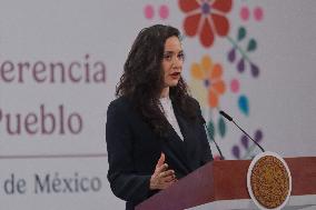 President Claudia Sheinbaum Holds Briefing - Mexico