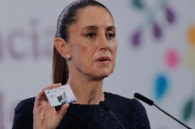 President Claudia Sheinbaum Holds Briefing - Mexico