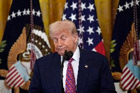 Donald Trump signs S.1582 GENIUS Act - Washington
