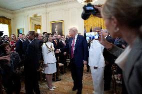 Donald Trump signs S.1582 GENIUS Act - Washington