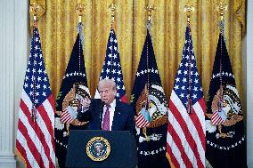 Donald Trump signs S.1582 GENIUS Act - Washington