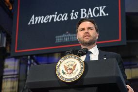 VP Vance speaks on the “One Big Beautiful Bill” in West Pittston, PA