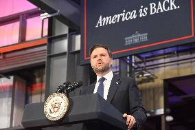 VP Vance speaks on the “One Big Beautiful Bill” in West Pittston, PA