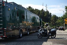 Explosion at Los Angeles Police Training Facility - LA