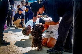 Anti-Ice Demonstration in Los Angeles - LA