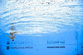 World Aquatics Championships Artistic Swimming Men Solo - Singapore