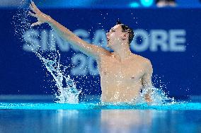 World Aquatics Championships Artistic Swimming Men Solo - Singapore