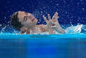 World Aquatics Championships Artistic Swimming Men Solo - Singapore