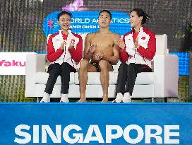 World Aquatics Championships Artistic Swimming Men Solo - Singapore
