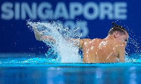 World Aquatics Championships Artistic Swimming Men Solo - Singapore