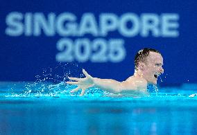 World Aquatics Championships Artistic Swimming Men Solo - Singapore