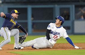 Baseball: Brewers vs. Dodgers