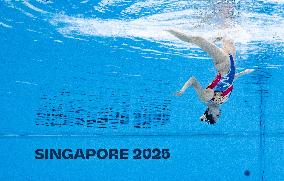 World Aquatics Championships Artistic Swimming Women Solo - Singapore