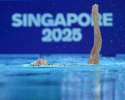 World Aquatics Championships Artistic Swimming Women Solo - Singapore