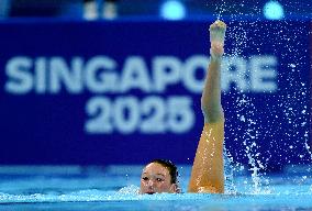 World Aquatics Championships Artistic Swimming Women Solo - Singapore