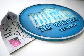 Illustration - Wall Street Journal at the White House - Washington