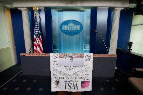 Illustration - Wall Street Journal at the White House - Washington