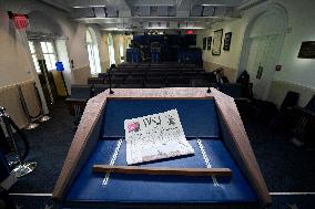 Illustration - Wall Street Journal at the White House - Washington