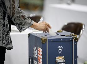 Upper house election in Japan