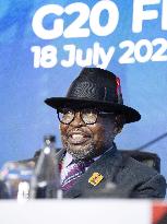 G20 finance meeting in South Africa