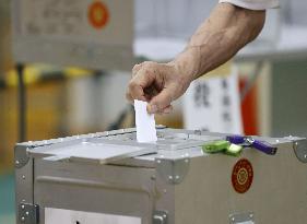 Upper house election in Japan