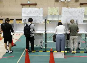 Upper house election in Japan