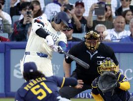 Baseball: Brewers vs. Dodgers