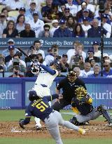 Baseball: Brewers vs. Dodgers