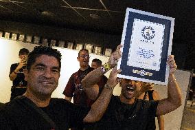 World Record Largest Laser Show During Verknipt Arena - Amsterdam