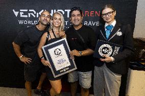 World Record Largest Laser Show During Verknipt Arena - Amsterdam
