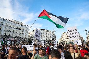 Demonstration in Madrid Against Xenophobia - Spain