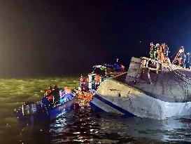 37 Tourists Dead After Ferry Capsizes - Vietnam