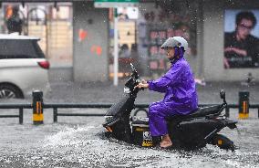 Typhoon Wipha - China